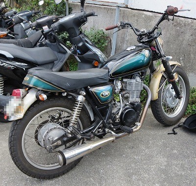 ヤマハ バイク Sr400 鍵無くした 紛失鍵作製 宜野湾市 沖縄県宜野湾市の鍵屋さん 宮里カギ店