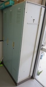 コクヨ ロッカー 鍵穴がない シリンダー取付(宜野湾市)
