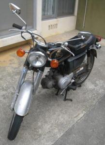 ホンダ　原付バイク　CD50　紛失鍵作製（宜野湾市）