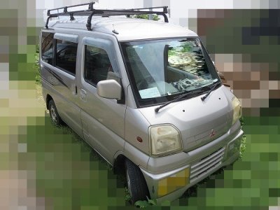 三菱 軽自動車 タウンボックス 鍵なくした 紛失鍵作製 沖縄市