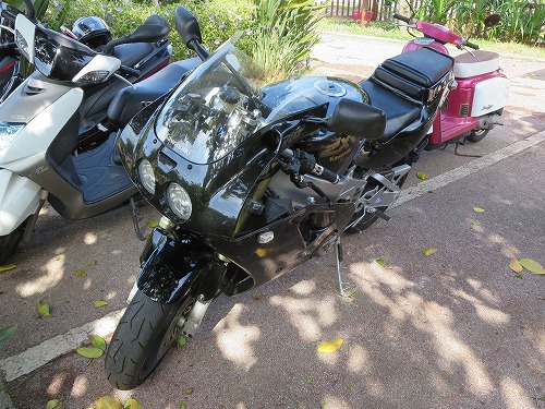 カワサキ　ZXR400　鍵なくした　紛失鍵作製　宜野湾市