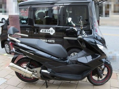ホンダ PCX150 メットインに鍵閉じこめ 宜野湾市