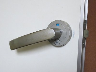 トイレのレバー錠 DAN 交換 那覇市