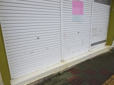 店舗のシャッター 三和シャッター 鍵なくした 紛失鍵作製 宜野湾市