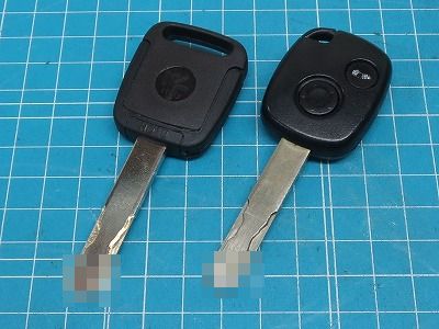ホンダ　モビリオ　イモビライザーキー　純正キーと合鍵