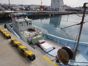 船のカギ　交換（宜野湾漁港）