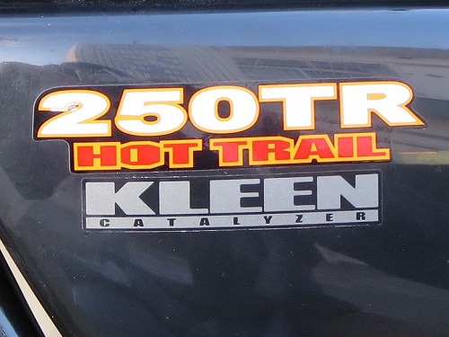 カワサキ　250TR　HOT　TRAIL　ロゴ