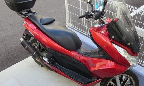 ホンダ　スクーター　PCX　鍵なくした　紛失鍵作製　宜野湾市