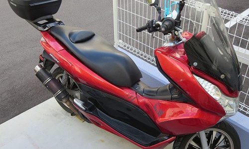 ホンダ　スクーター　PCX　鍵なくした　紛失鍵作製　宜野湾市