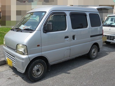 スズキ　エブリイ　車の鍵なくした　紛失鍵作製　中城村