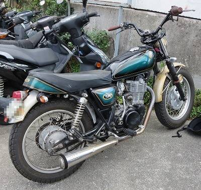 ヤマハ バイク SR400 鍵無くした 紛失鍵作製（宜野湾市） - 沖縄