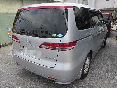 ホンダ　エリシオン　後姿