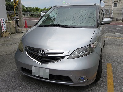 ホンダ　エリシオン　前面