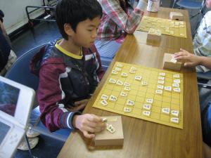 将棋大会　対局中