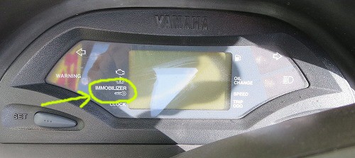 ヤマハ　マジェスティ125FI　メーター